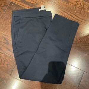 H&M Navy Blue Tapered Trousers